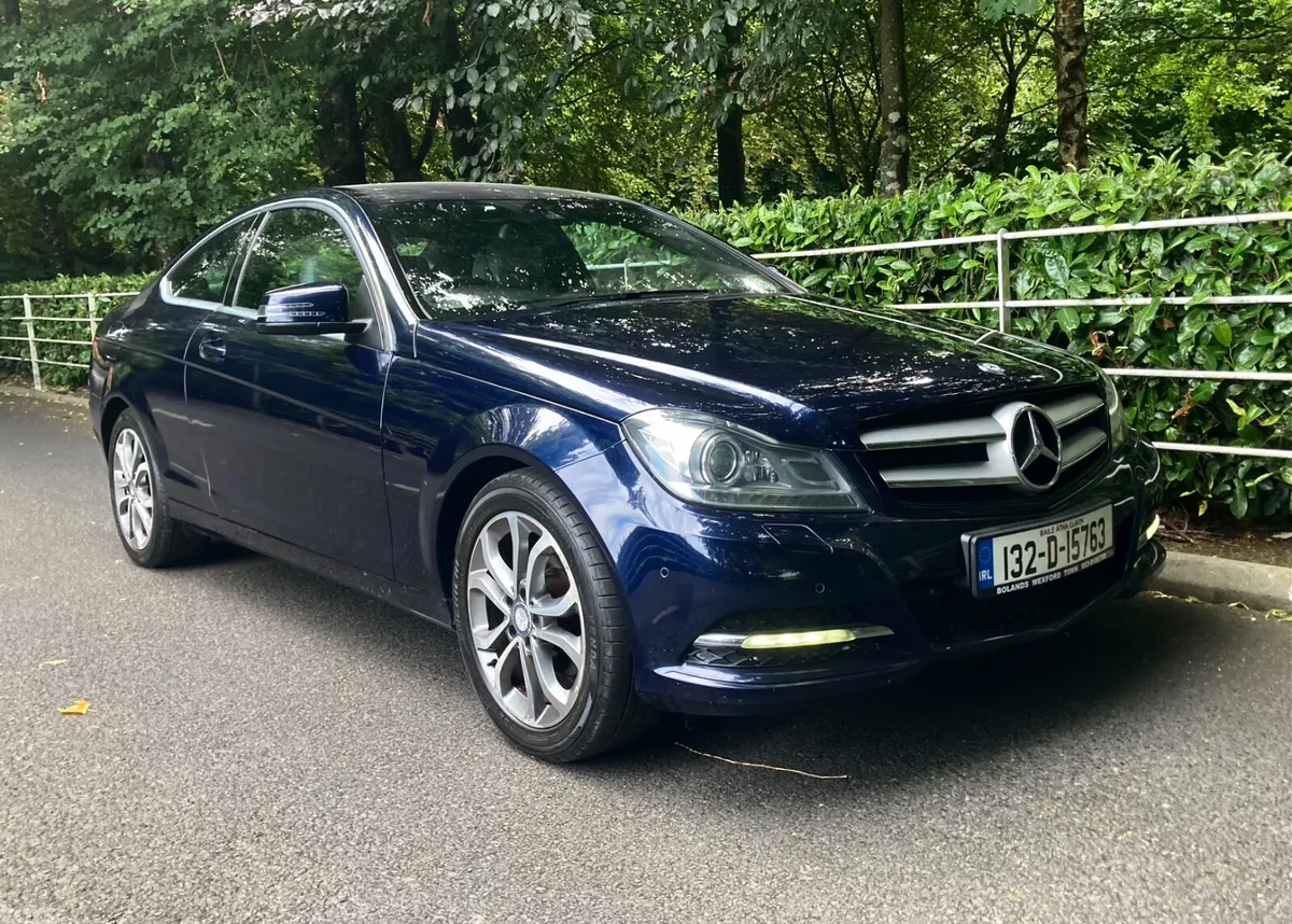 Mercedes-Benz C-Class Coupe, Diesel, 2013, Blue