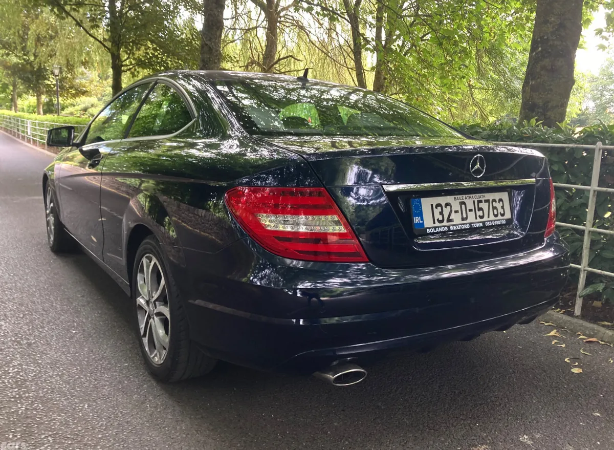 Mercedes-Benz C-Class Coupe, Diesel, 2013, Blue