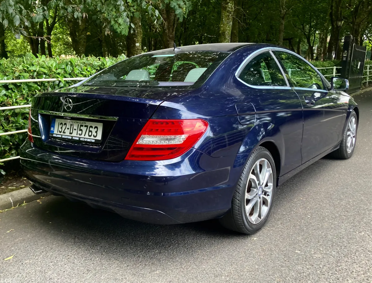 Mercedes-Benz C-Class Coupe, Diesel, 2013, Blue