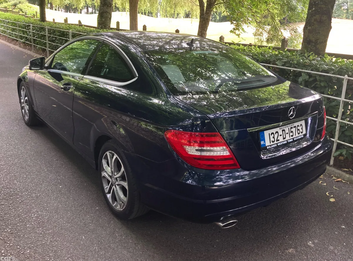 Mercedes-Benz C-Class Coupe, Diesel, 2013, Blue
