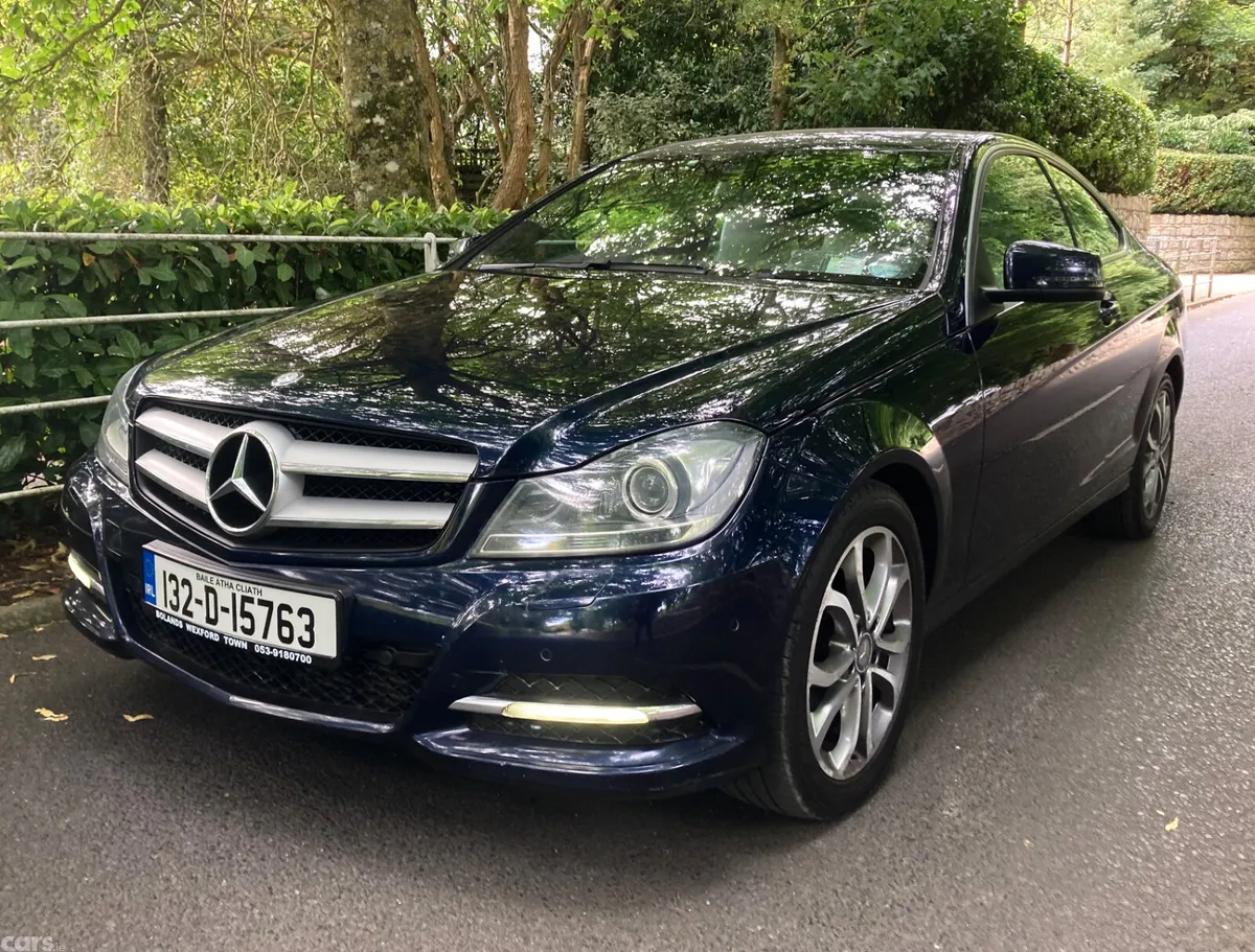 Mercedes-Benz C-Class Coupe, Diesel, 2013, Blue
