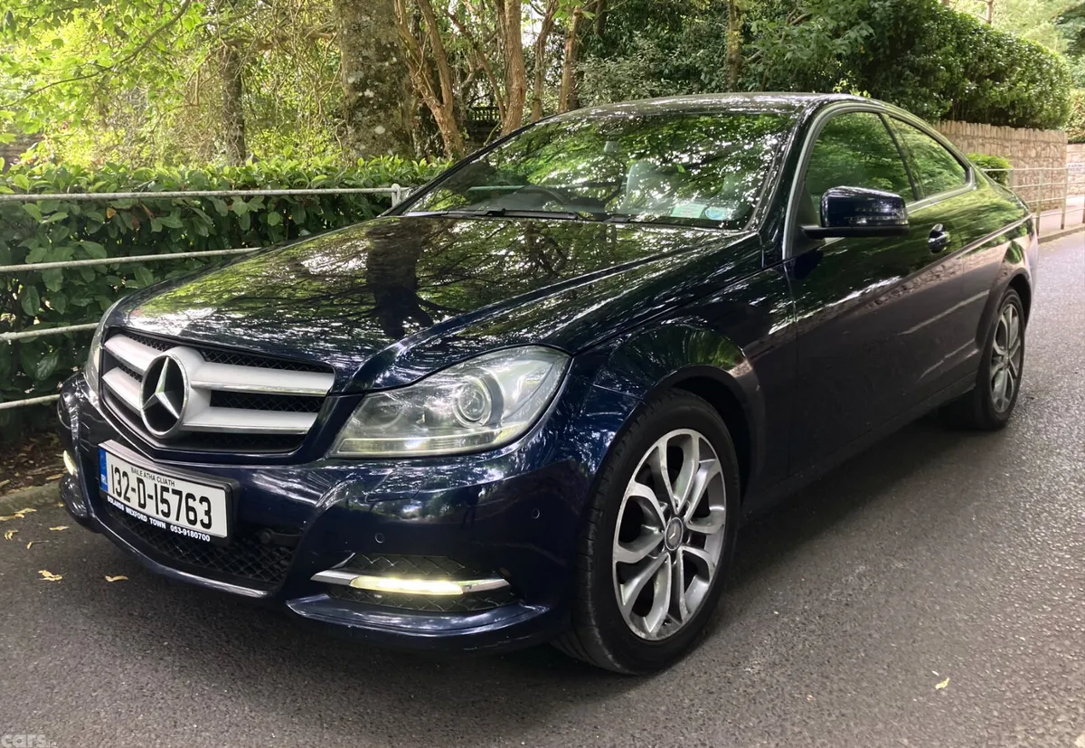 Mercedes-Benz C-Class Coupe, Diesel, 2013, Blue