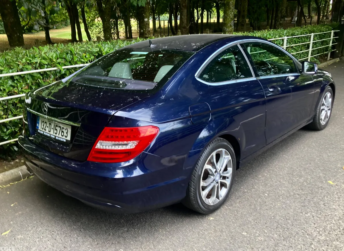 Mercedes-Benz C-Class Coupe, Diesel, 2013, Blue