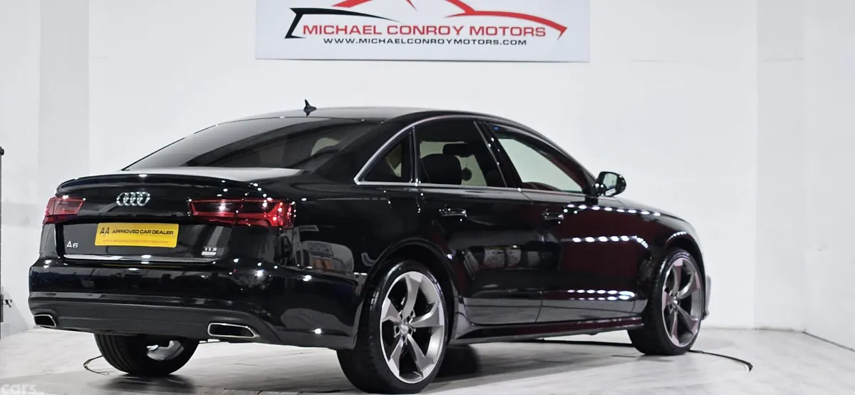 Audi A6 Saloon, Diesel, 2017, Black