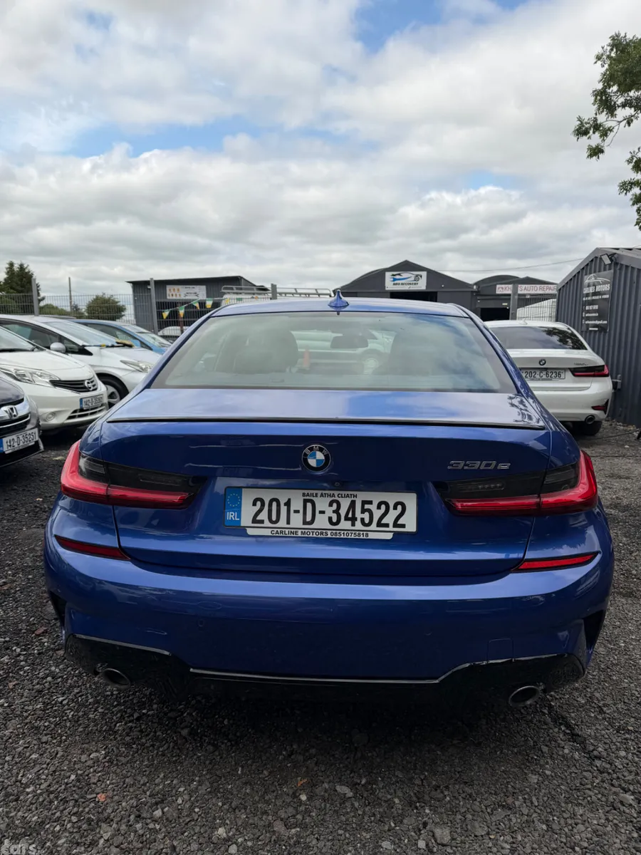 BMW 3-Series Saloon, Petrol Plug-in Hybrid, 2020, Blue