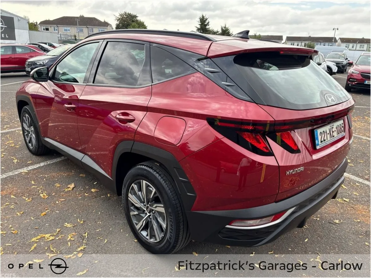 Hyundai Tucson SUV, Petrol Hybrid, 2022, Red