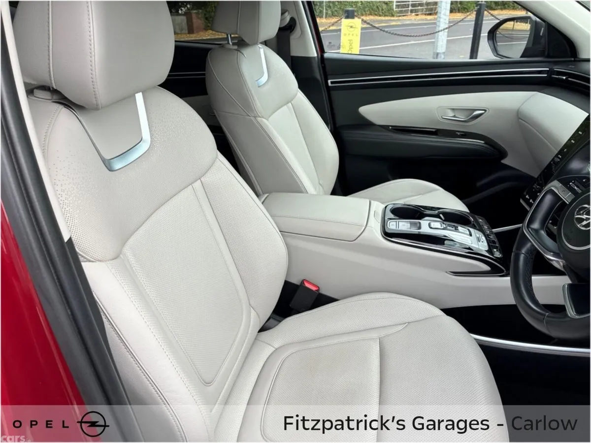 Hyundai Tucson SUV, Petrol Hybrid, 2022, Red