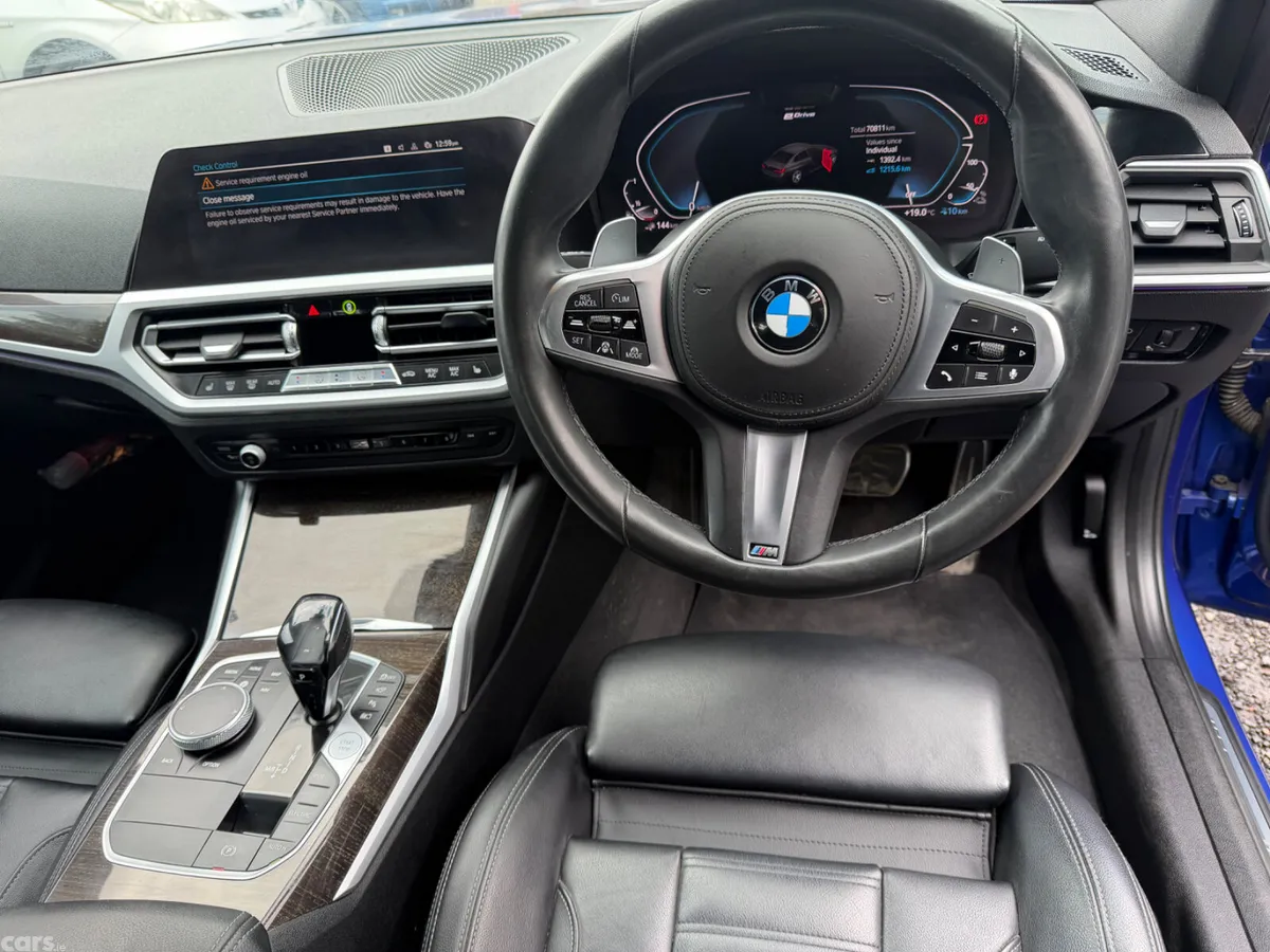 BMW 3-Series Saloon, Petrol Plug-in Hybrid, 2020, Blue