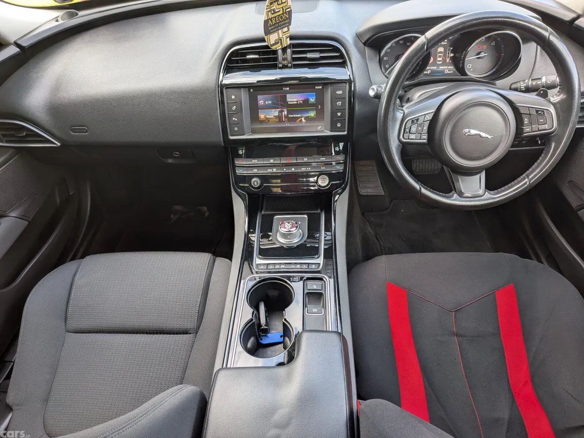 Jaguar XE Saloon, Diesel, 2015, Red