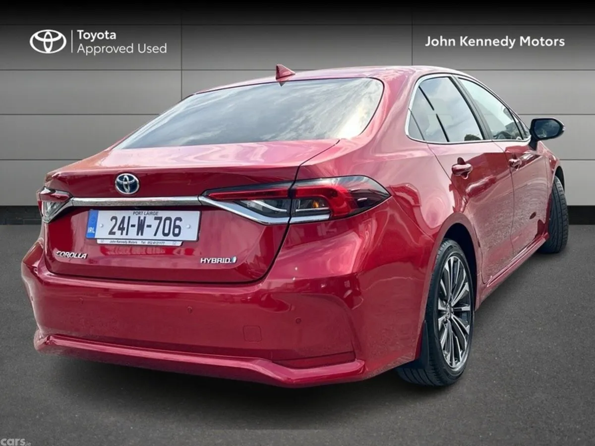 Toyota Corolla Saloon, Petrol Hybrid, 2024, Red