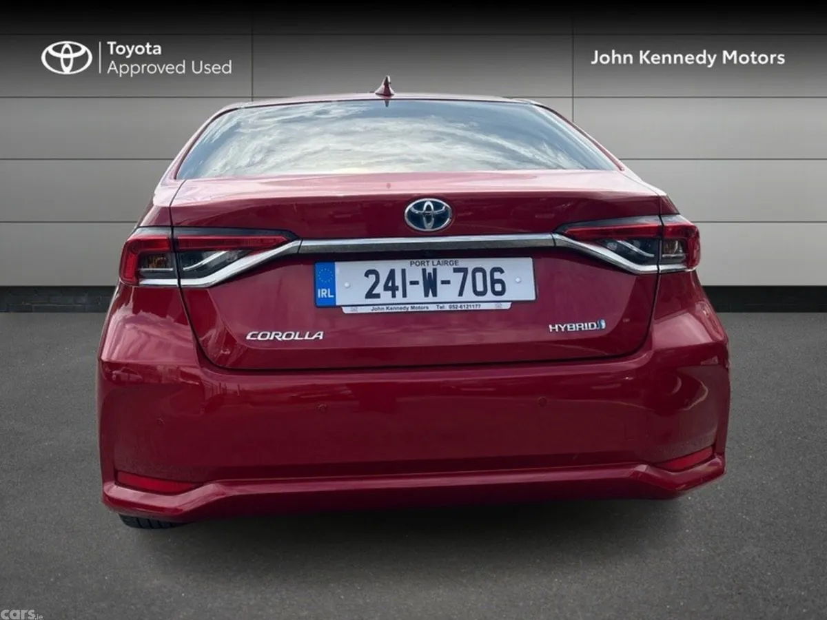 Toyota Corolla Saloon, Petrol Hybrid, 2024, Red