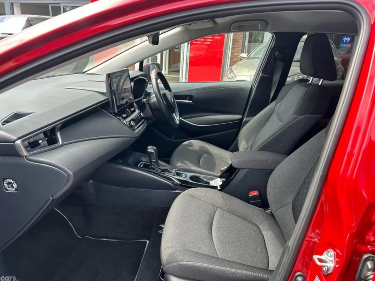 Toyota Corolla Saloon, Petrol Hybrid, 2024, Red