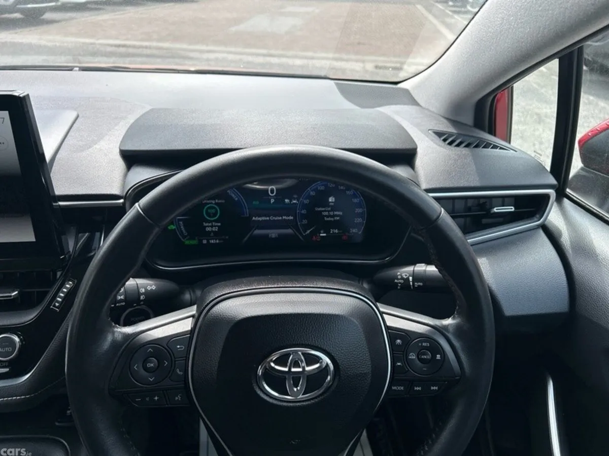 Toyota Corolla Saloon, Petrol Hybrid, 2024, Red