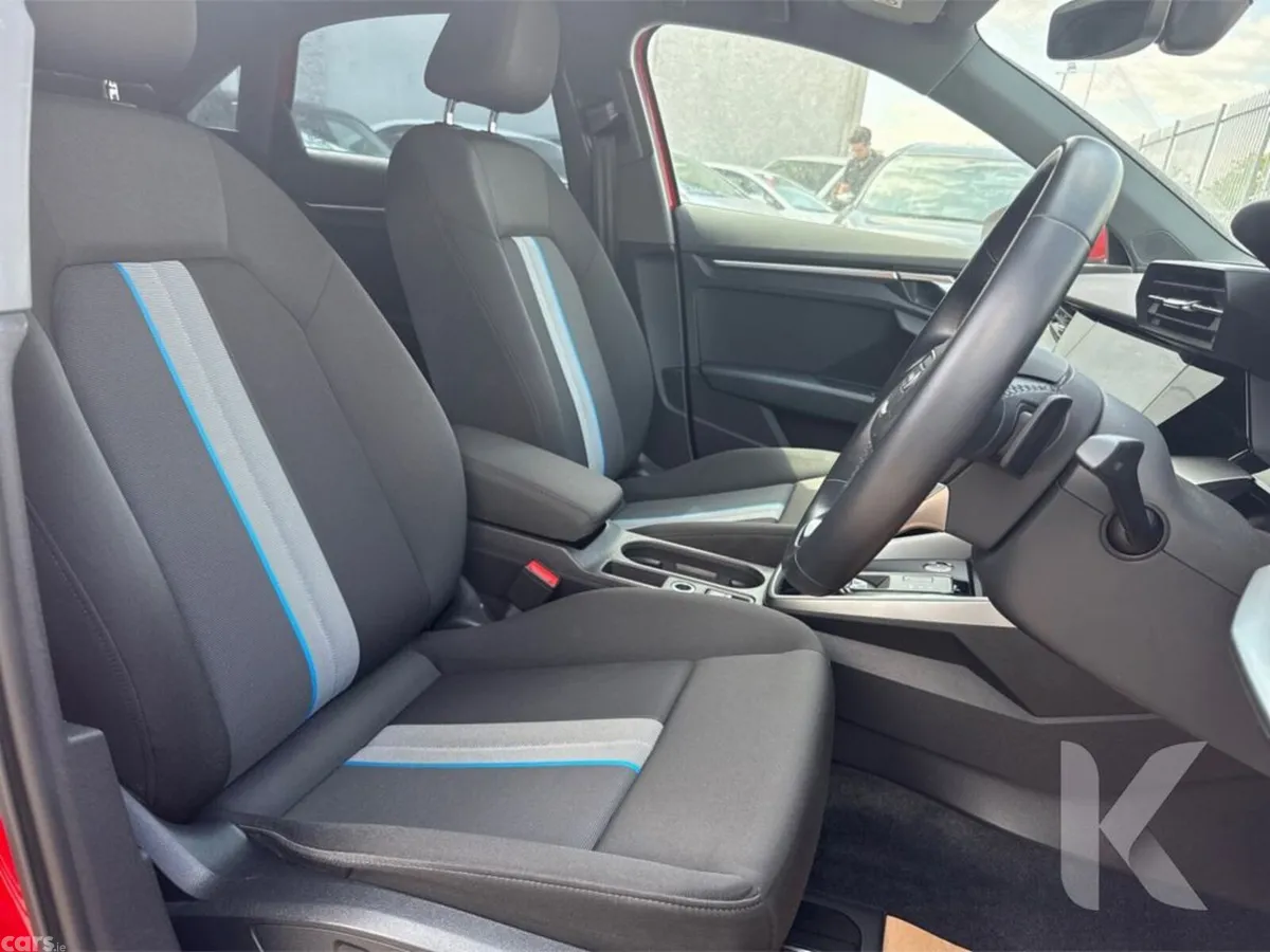 Audi A3 Saloon, Petrol, 2021, Red