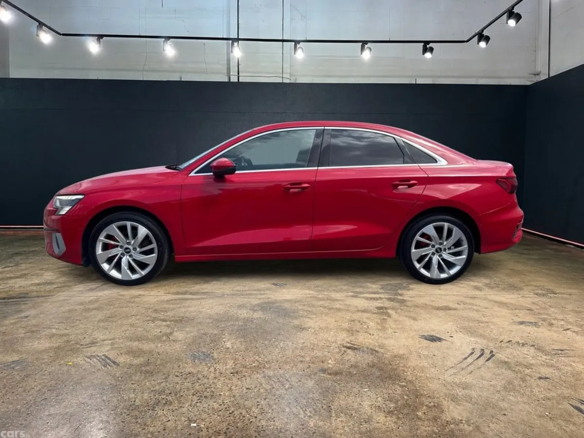 Audi A3 Saloon, Petrol, 2021, Red