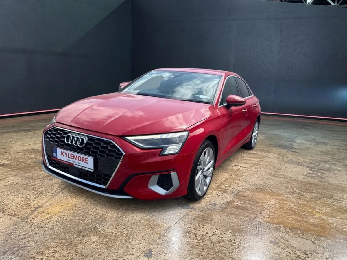 Audi A3 Saloon, Petrol, 2021, Red