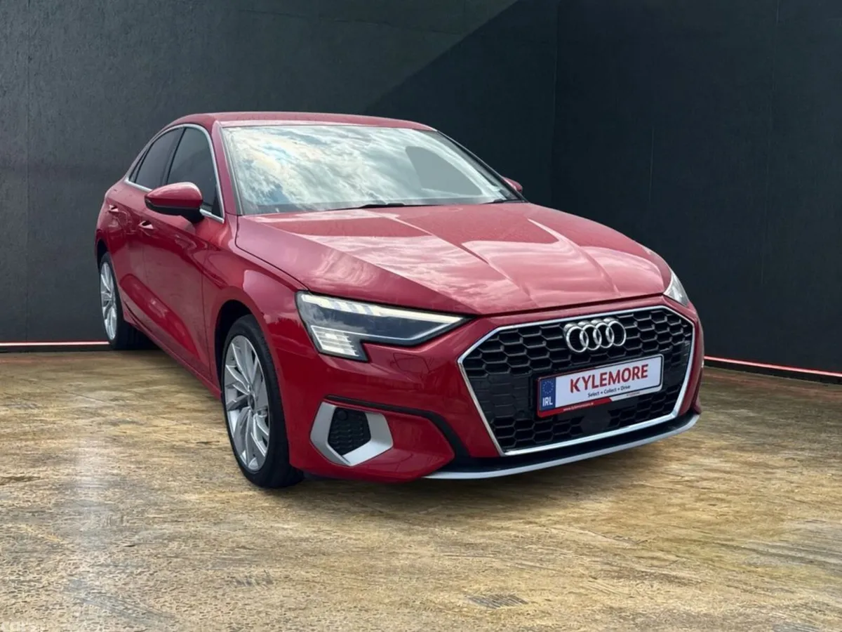 Audi A3 Saloon, Petrol, 2021, Red