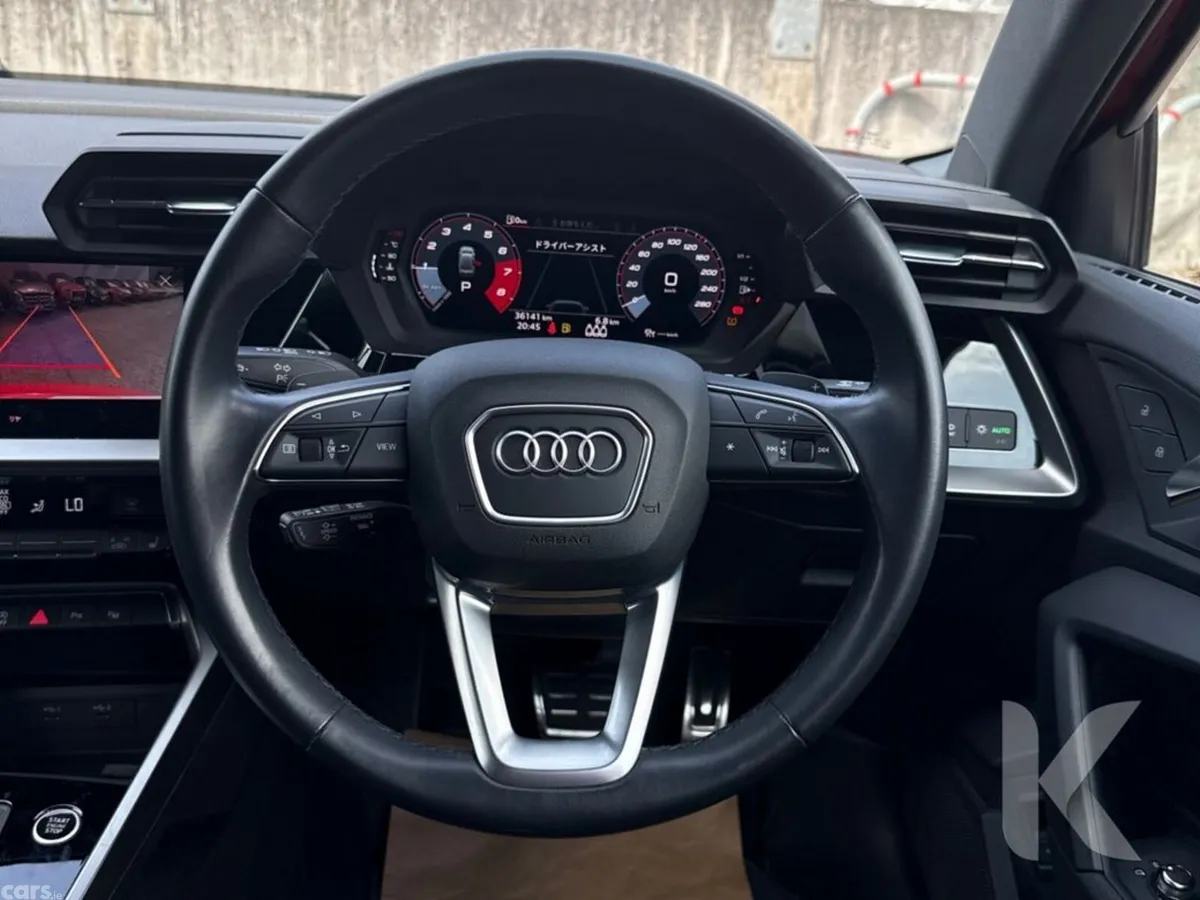 Audi A3 Saloon, Petrol, 2021, Red