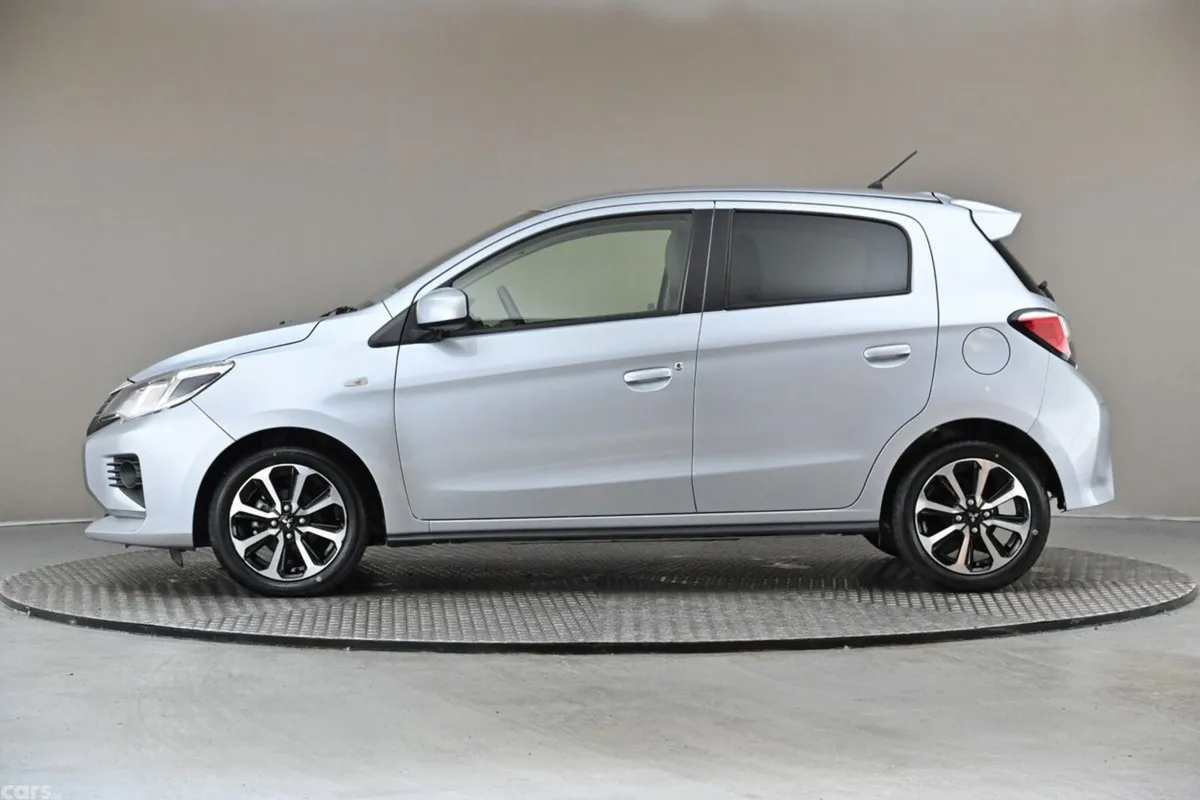 Mitsubishi Mirage Hatchback, Petrol Hybrid, 2021, Silver