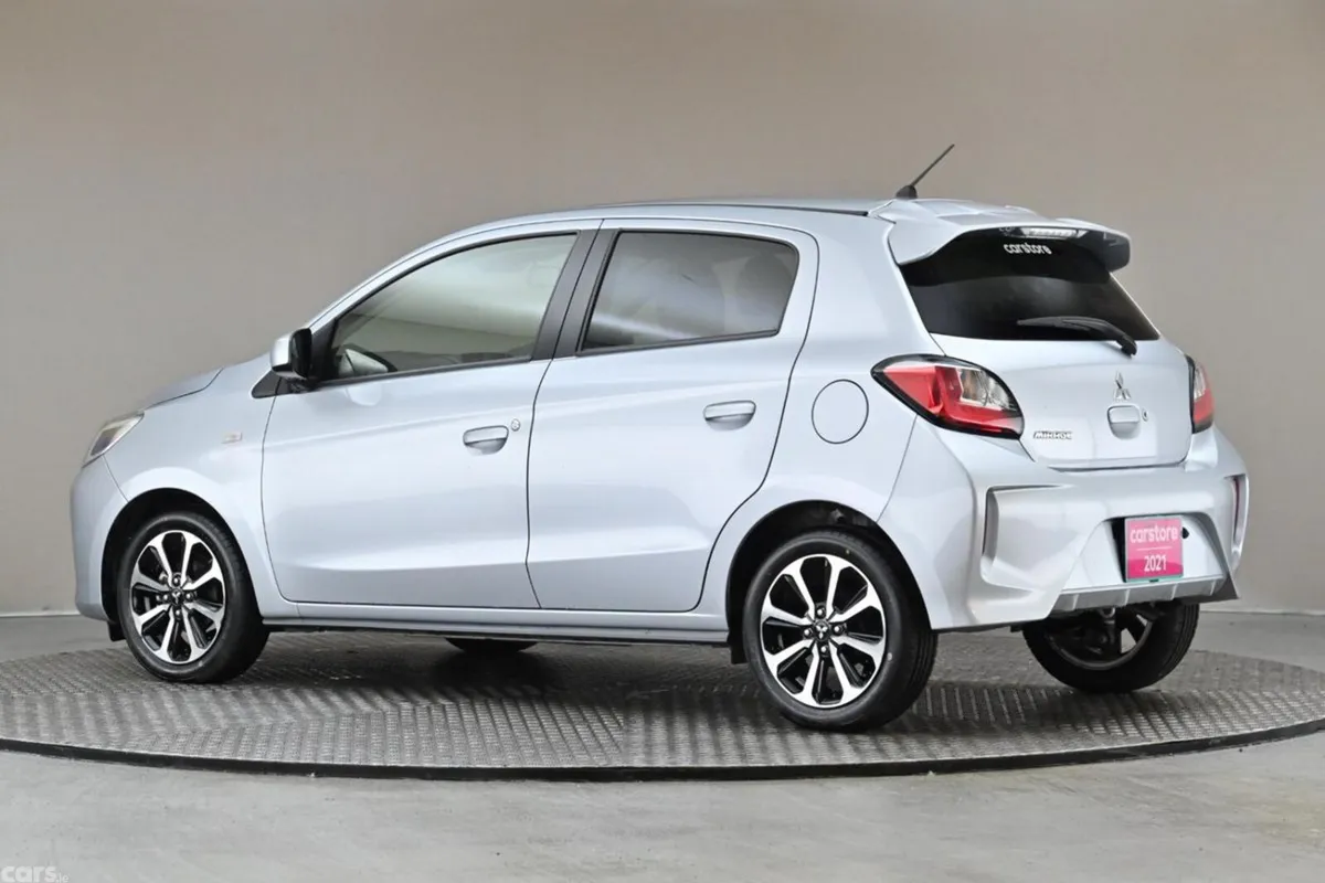 Mitsubishi Mirage Hatchback, Petrol Hybrid, 2021, Silver