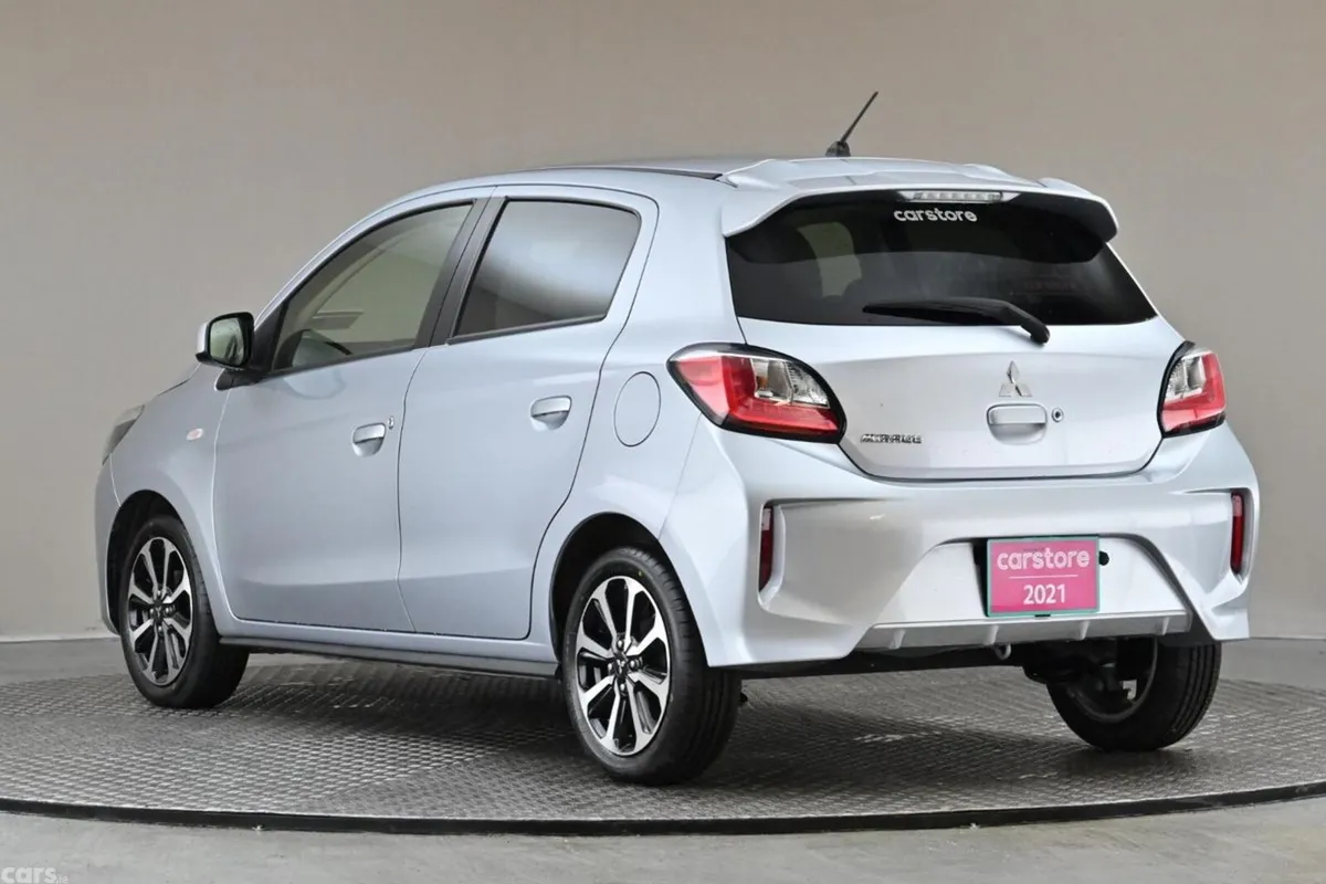 Mitsubishi Mirage Hatchback, Petrol Hybrid, 2021, Silver