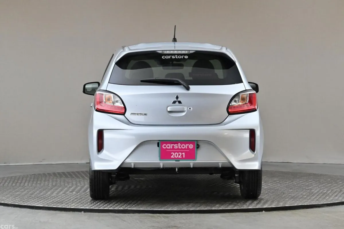 Mitsubishi Mirage Hatchback, Petrol Hybrid, 2021, Silver