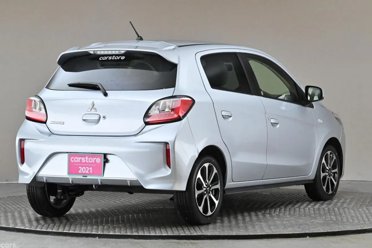 Mitsubishi Mirage Hatchback, Petrol Hybrid, 2021, Silver
