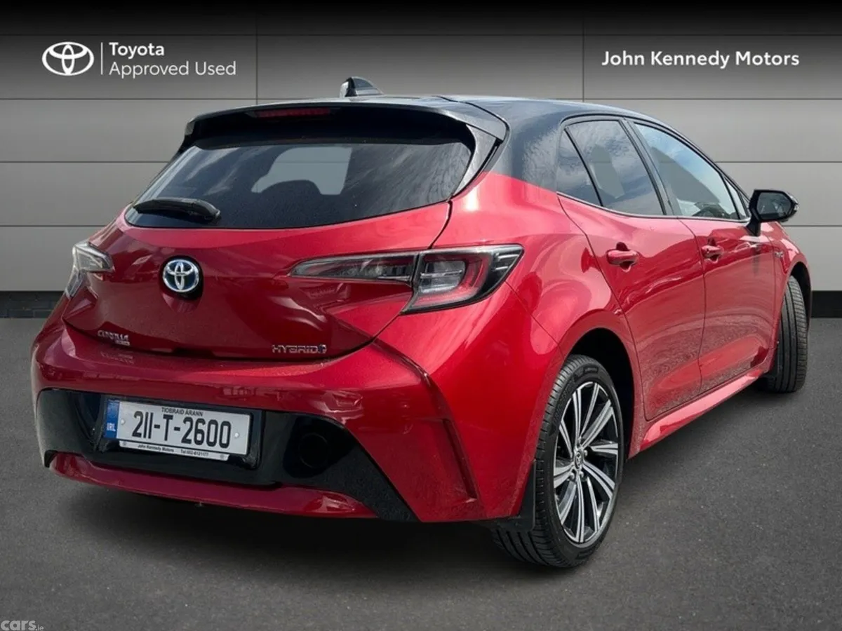 Toyota Corolla Hatchback, Petrol Hybrid, 2021, Red