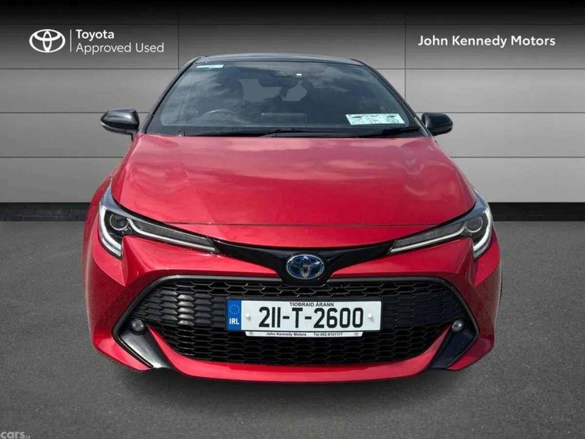 Toyota Corolla Hatchback, Petrol Hybrid, 2021, Red
