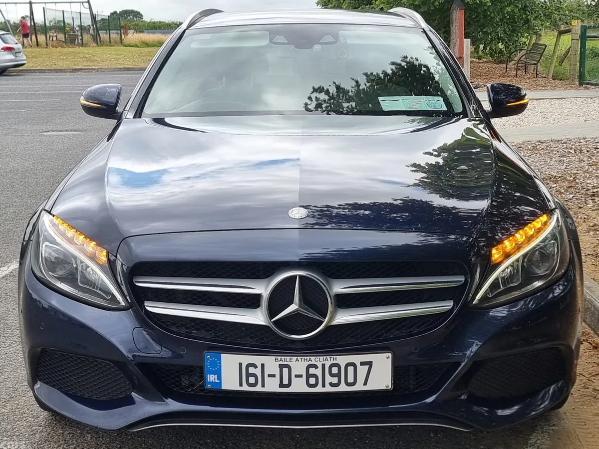 Mercedes-Benz C-Class Estate, Petrol Plug-in Hybrid, 2016, Blue