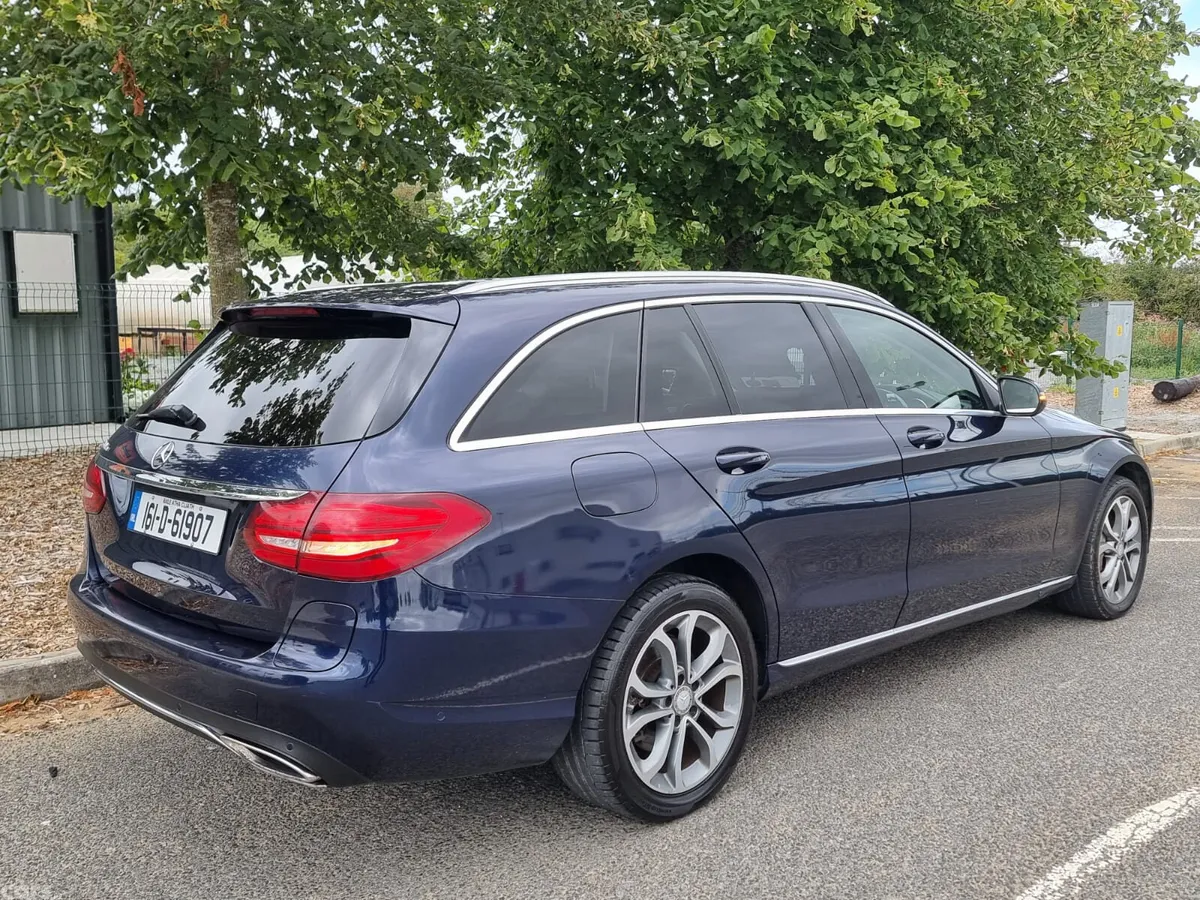 Mercedes-Benz C-Class Estate, Petrol Plug-in Hybrid, 2016, Blue