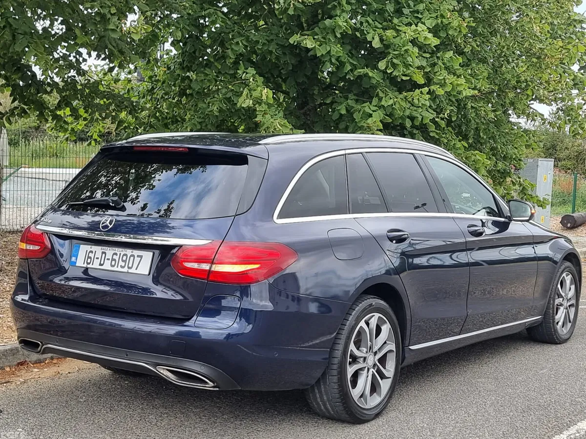 Mercedes-Benz C-Class Estate, Petrol Plug-in Hybrid, 2016, Blue