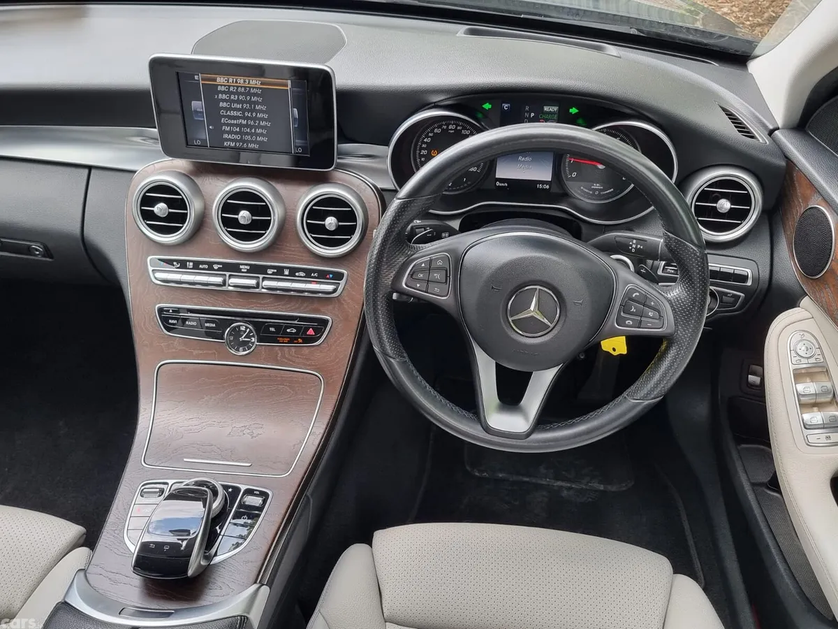 Mercedes-Benz C-Class Estate, Petrol Plug-in Hybrid, 2016, Blue