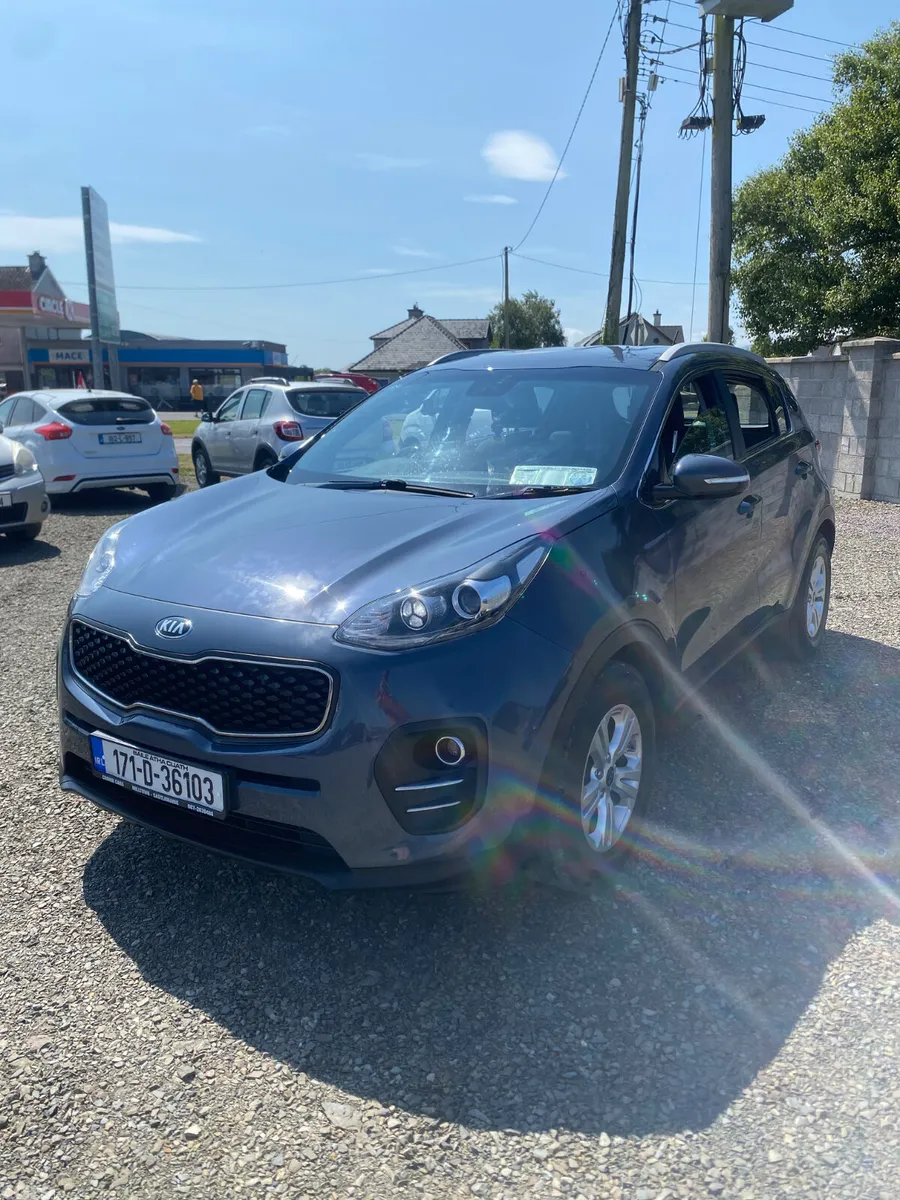 Kia Sportage SUV, Diesel, 2017, Blue
