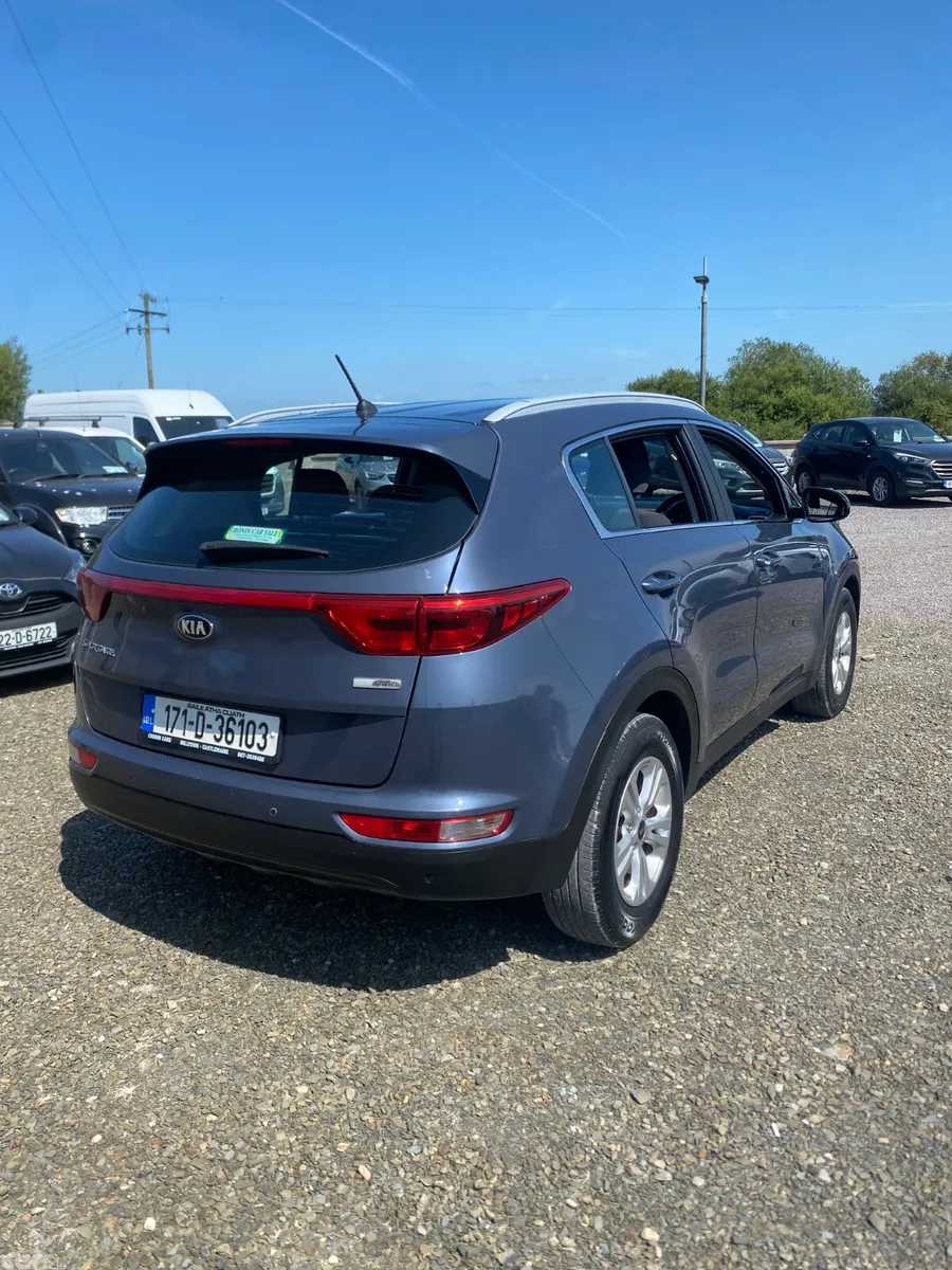 Kia Sportage SUV, Diesel, 2017, Blue