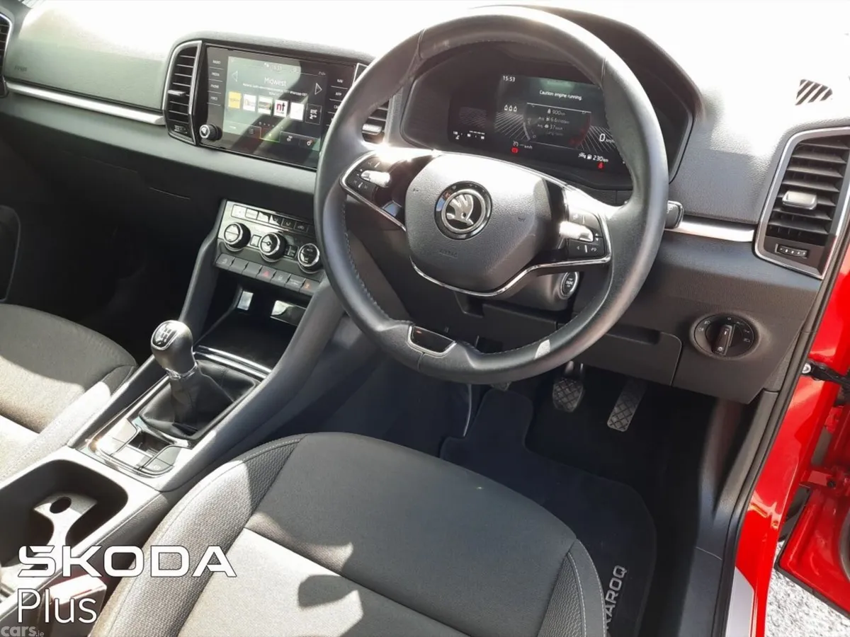Skoda Karoq SUV, Petrol, 2023, Red