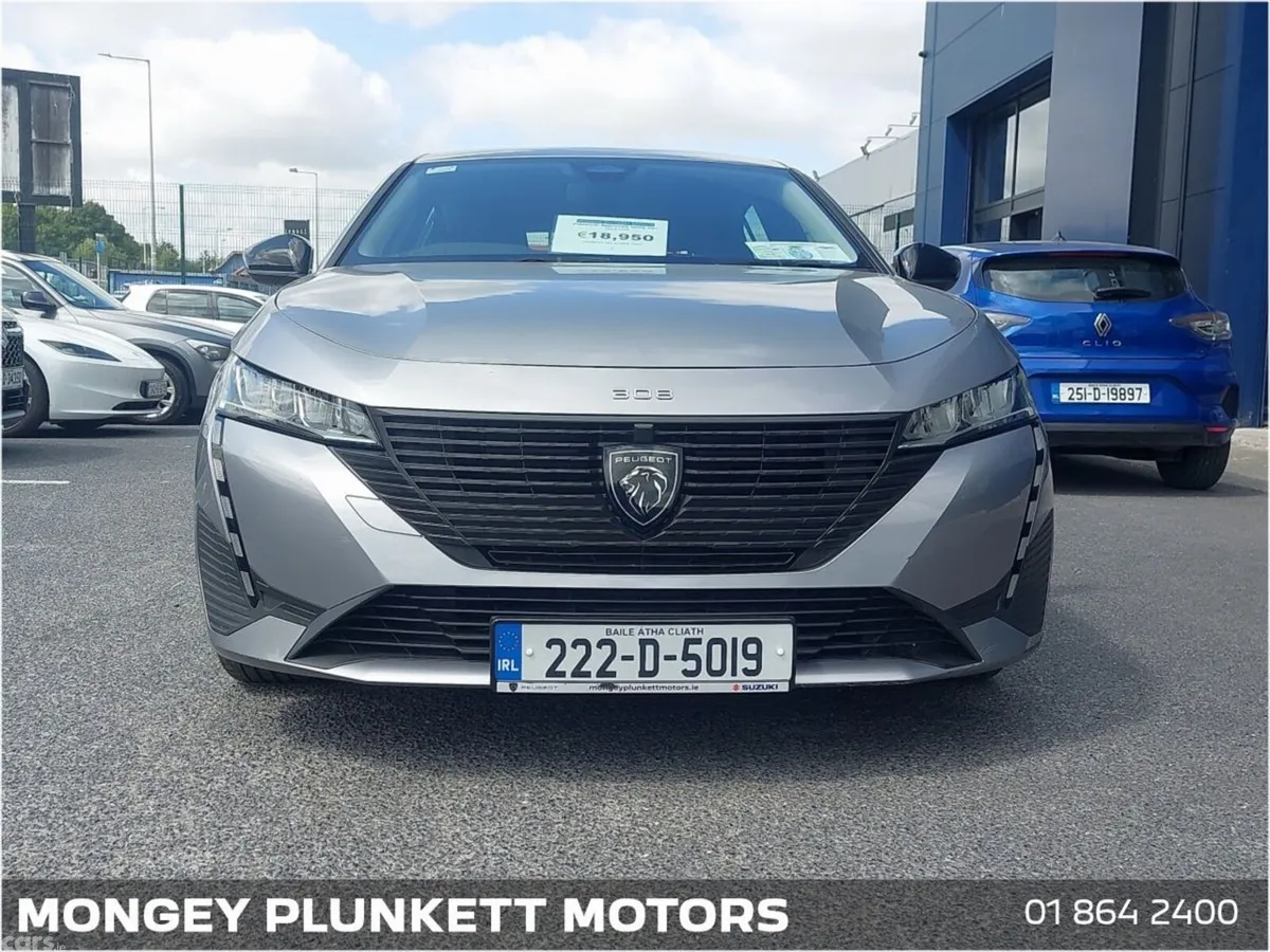 Peugeot 308 Hatchback, Petrol, 2022, Grey