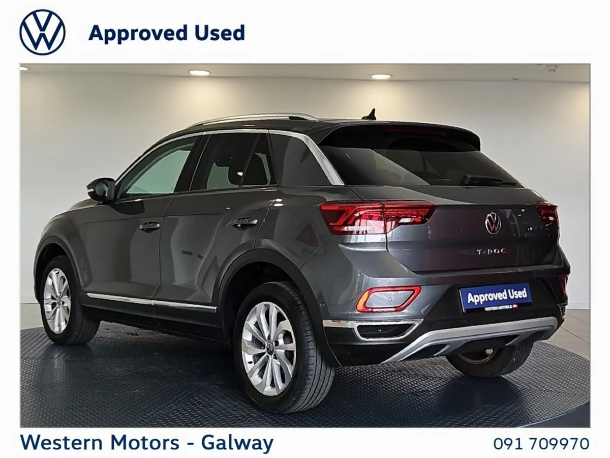 Volkswagen T-Roc SUV, Petrol, 2023, Grey