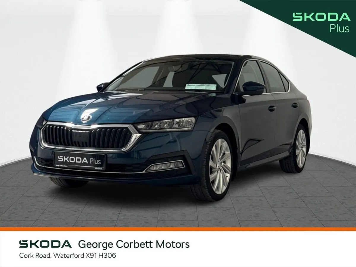 Skoda Octavia Saloon, Diesel, 2023, Blue