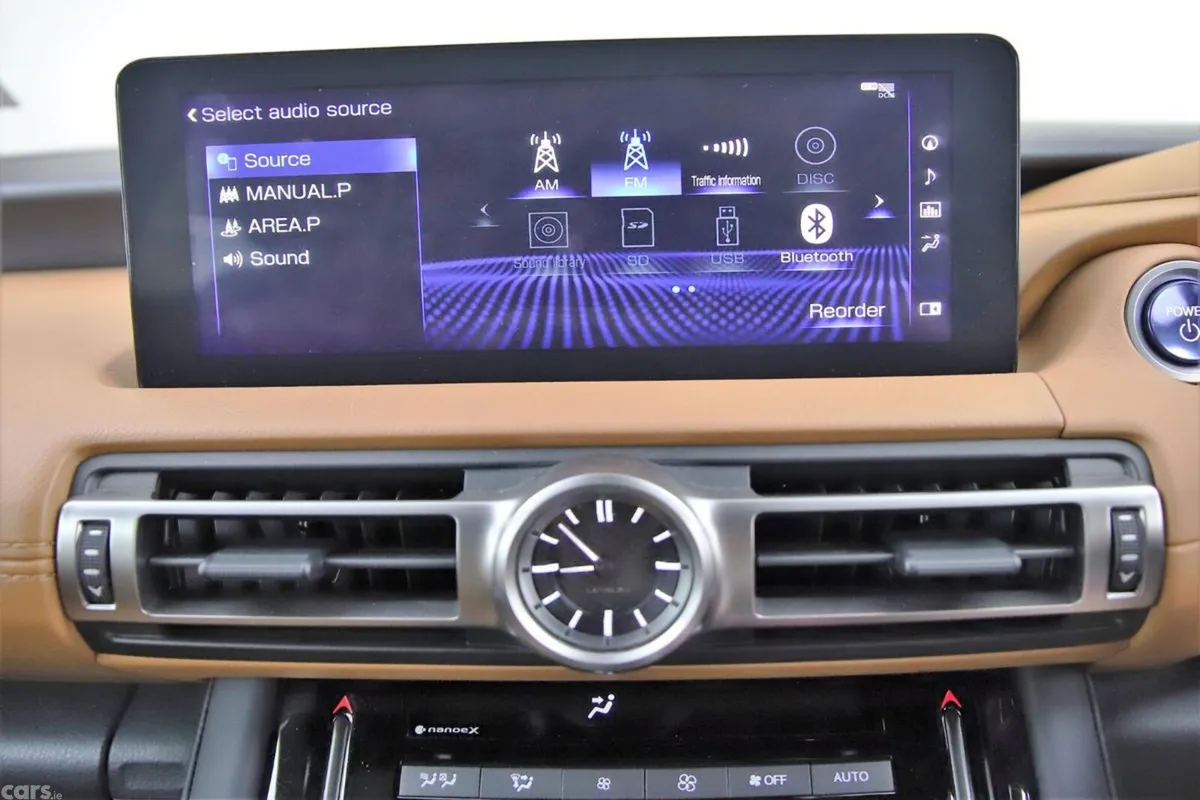 Lexus IS Saloon, Petrol Hybrid, 2021, Red
