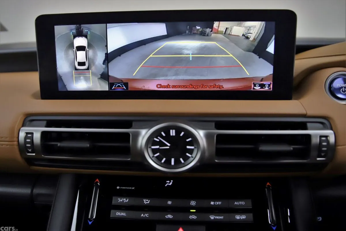Lexus IS Saloon, Petrol Hybrid, 2021, Red