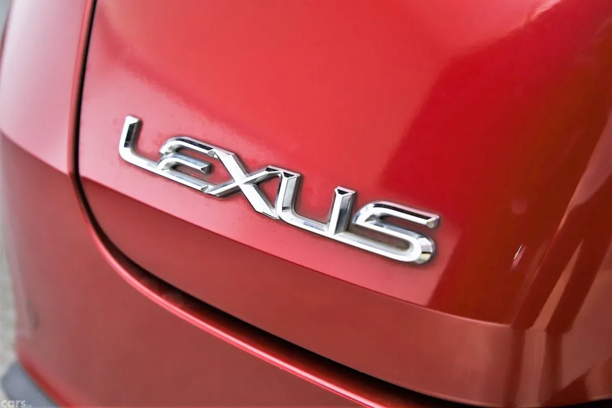 Lexus IS Saloon, Petrol Hybrid, 2021, Red