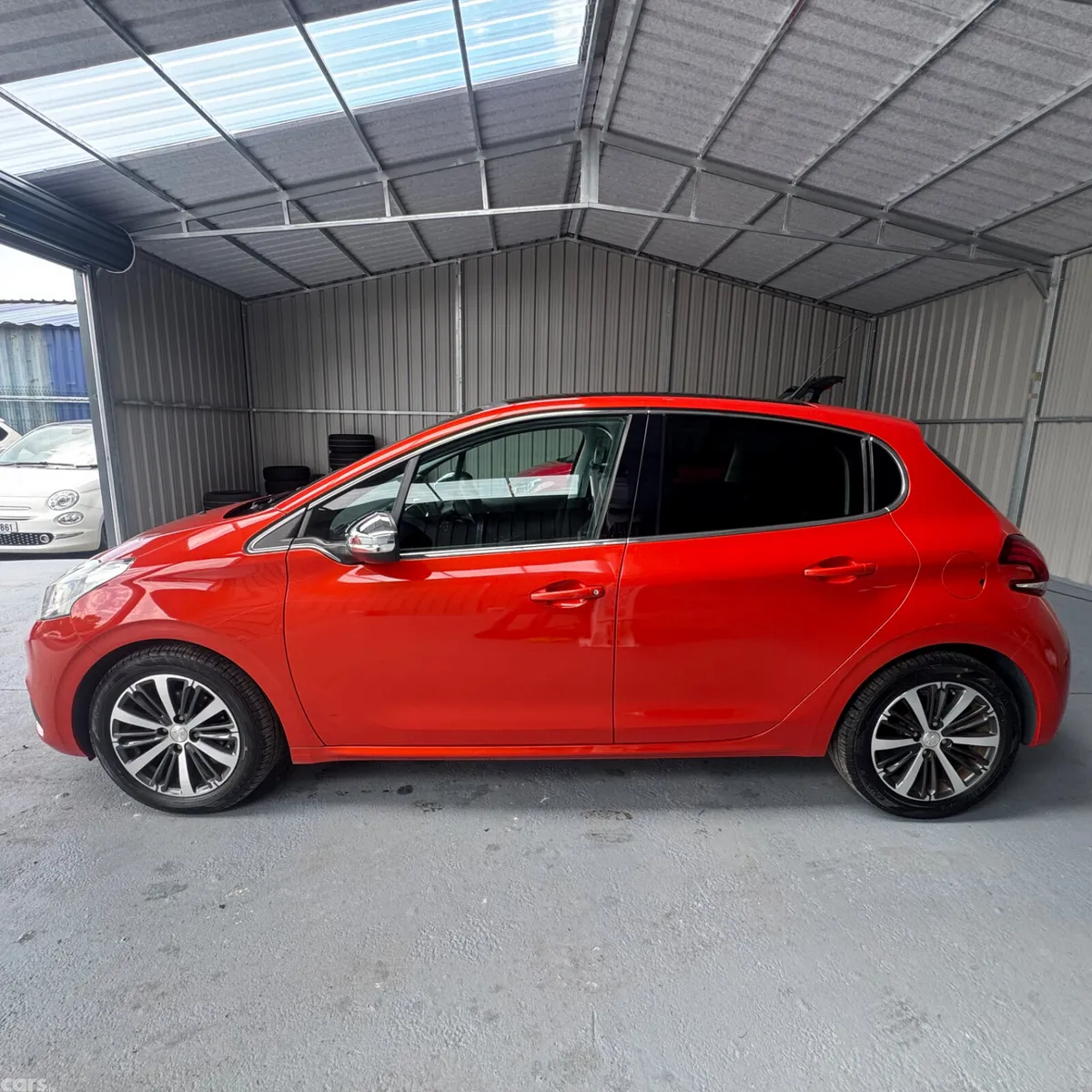 Peugeot 208 Hatchback, Petrol, 2017, Orange