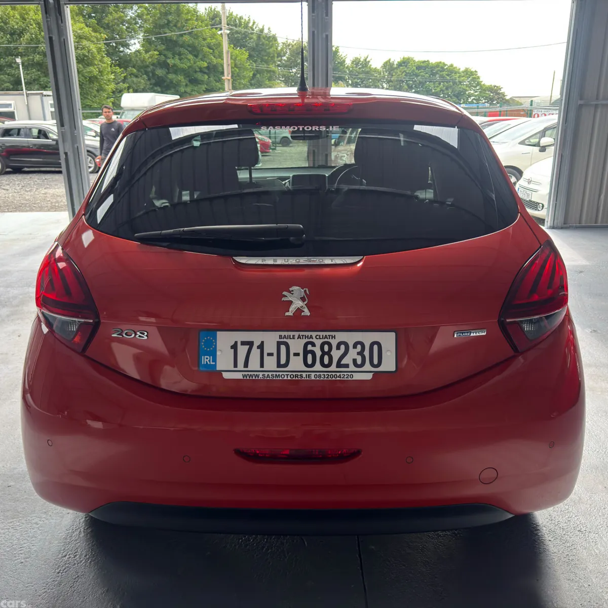 Peugeot 208 Hatchback, Petrol, 2017, Orange