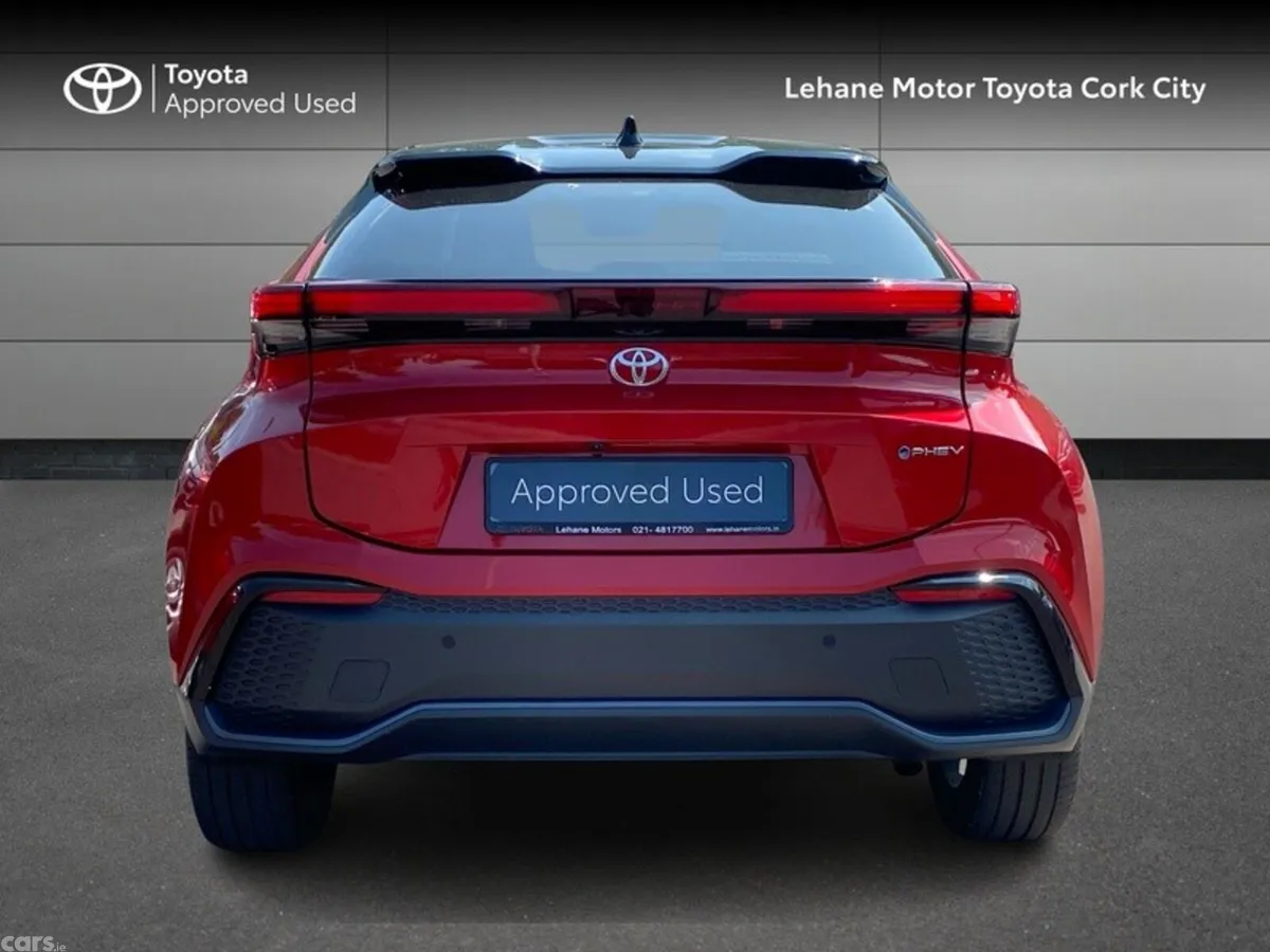 Toyota C-HR Hatchback, Petrol Plug-in Hybrid, 2024, Red