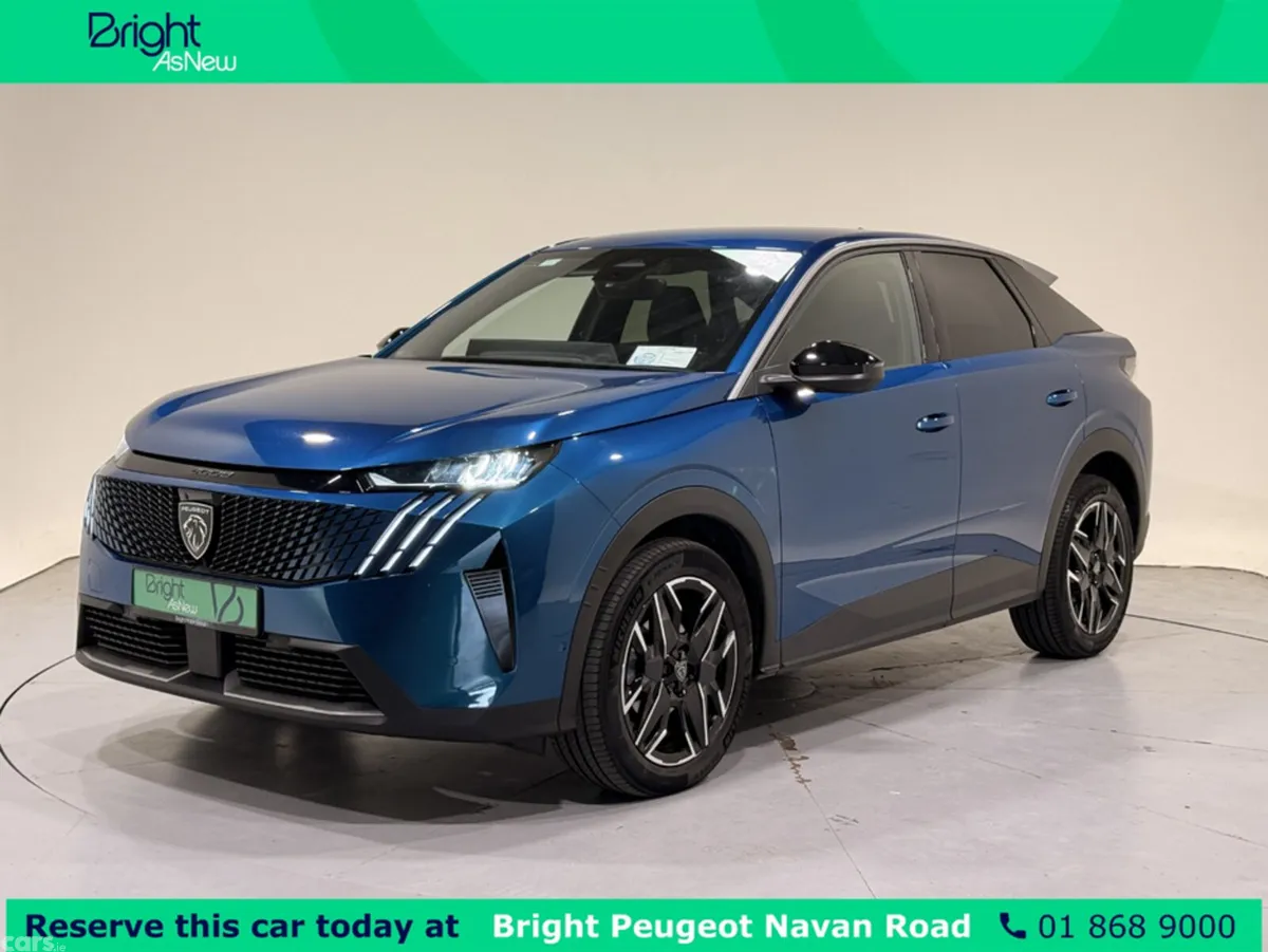 Peugeot 3008 MPV, Petrol Hybrid, 2024, Blue