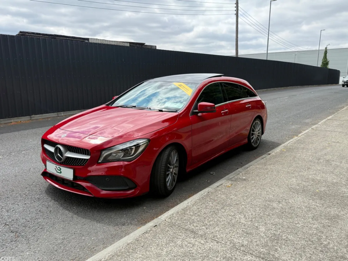 Mercedes-Benz CLA Estate, Petrol, 2019, Red