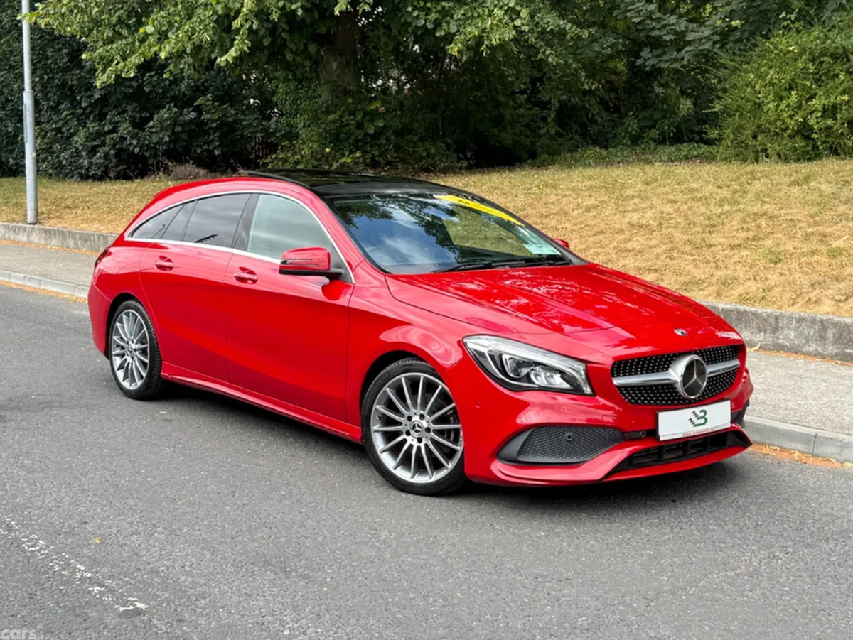 Mercedes-Benz CLA Estate, Petrol, 2019, Red