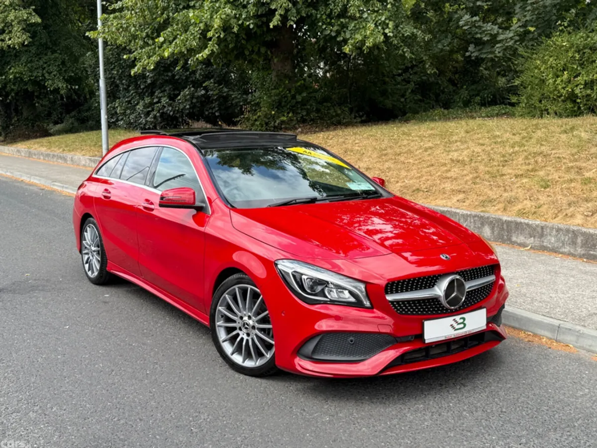 Mercedes-Benz CLA Estate, Petrol, 2019, Red