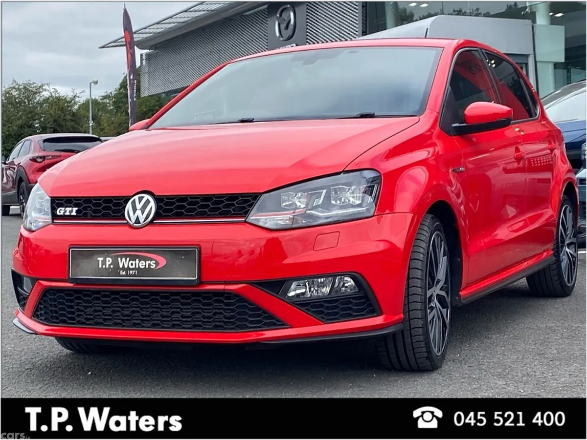 Volkswagen Polo Hatchback, Petrol, 2017, Red